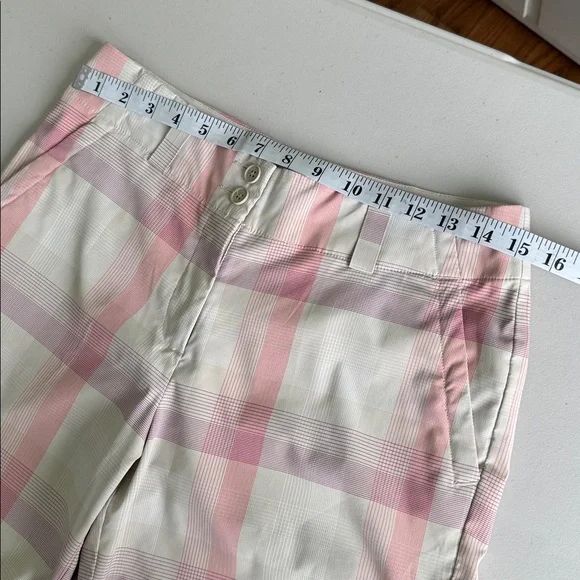 Nike Dri‑Fit Plaid Golf Shorts Women’s Size 6 - Picture 9 of 14